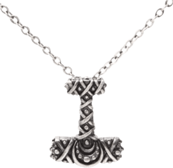 Hammer Of Thor Necklace - "hammer Of Thor Necklace" (555x555), Png Download