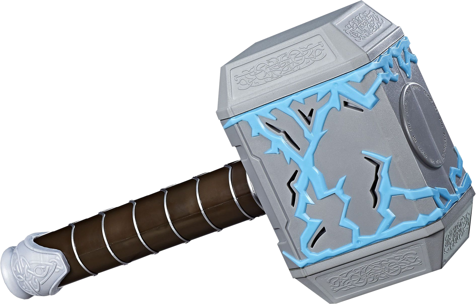 Mjolnir Rumble Strike Hammer Replica - Hasbro Marvel Avengers Thor: Ragnarok Thor Rumble Strike (1895x1212), Png Download
