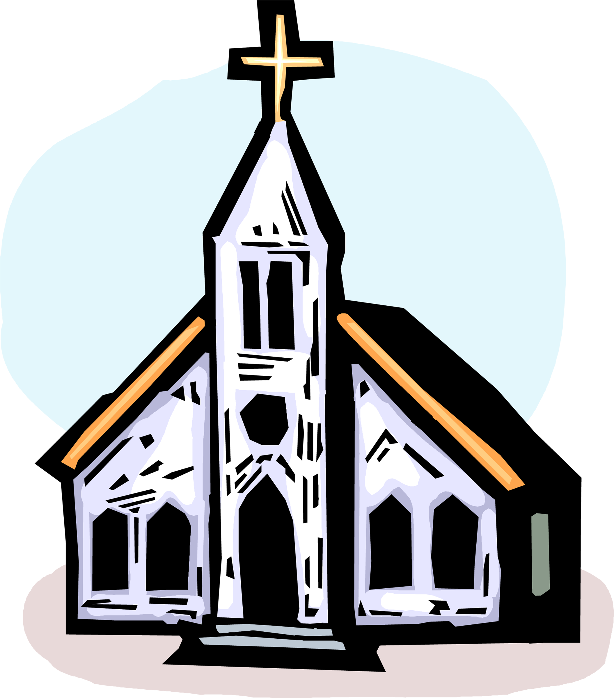 Diary Of A Parish Priest Library - Church Building Clip Art (2110x2400), Png Download