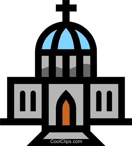 Symbol Of A Church - Clip Art (433x480), Png Download