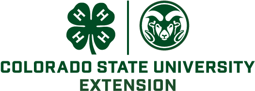 Csu Extension 4-h Logo - Colorado State University (563x227), Png Download