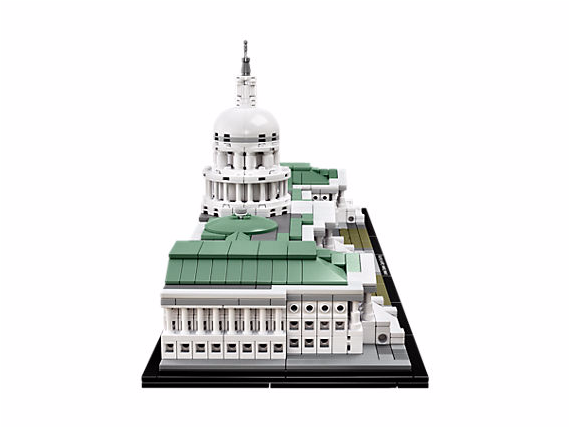 United States Capitol Building - Lego 21030 United States Capitol Building (758x426), Png Download