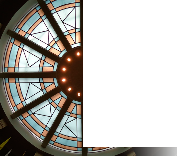Capitolbuilding - Stained Glass (576x508), Png Download