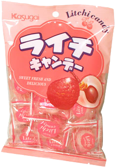 Japanese Candy Png - Kasugai Japan Lychee Litchi Hard Candy (350x350), Png Download