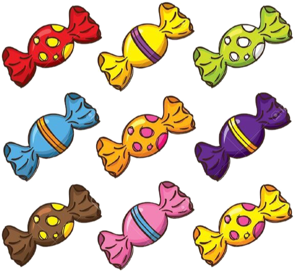 Eid Sweets Png Vector Download - Candy Cartoon (577x577), Png Download