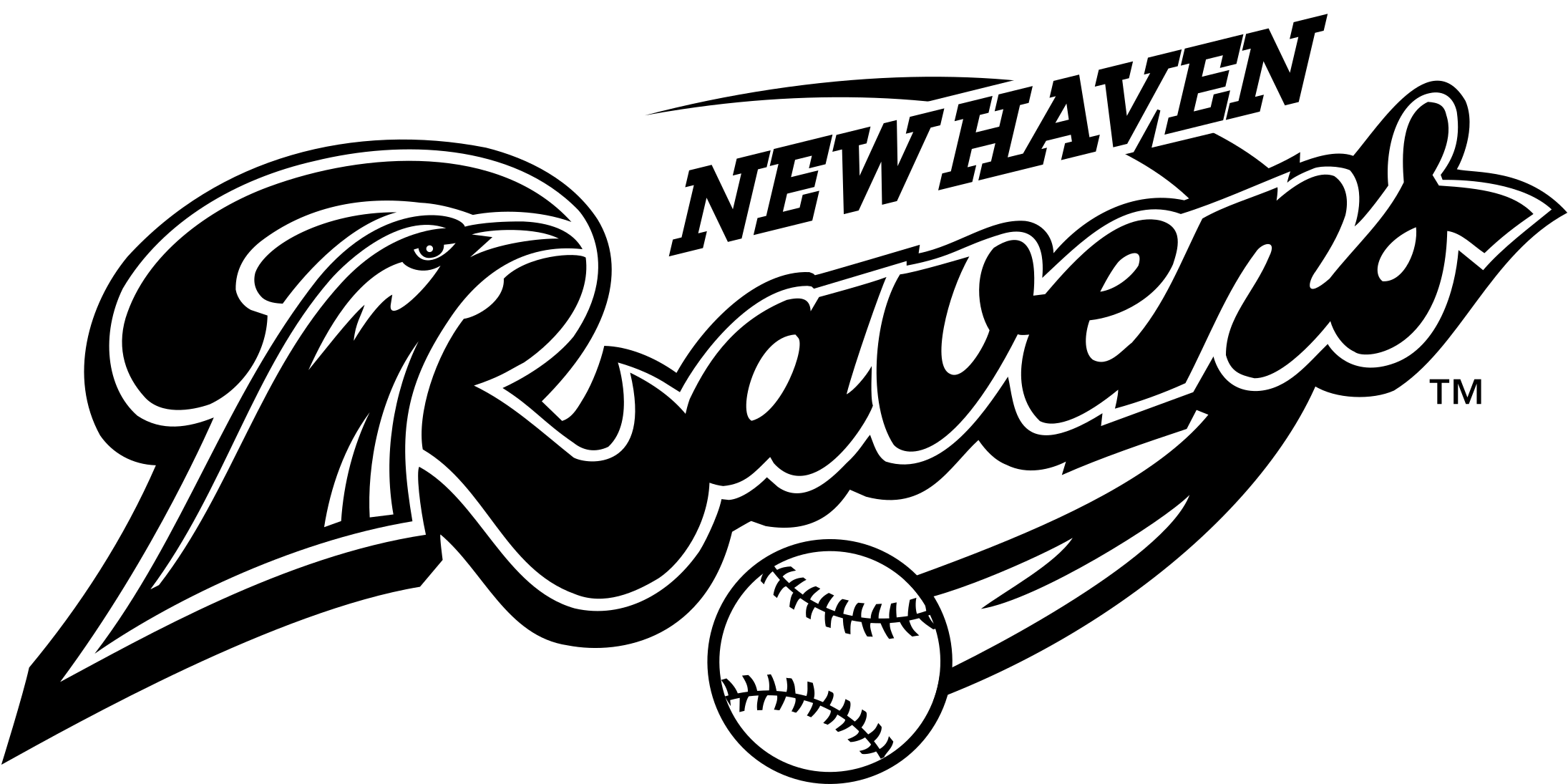 New Haven Ravens Logo Png Transparent - New Haven Ravens Logo (2400x2400), Png Download