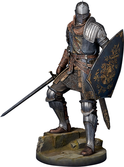 Dark - Dark Souls Knight Of Astora (480x643), Png Download
