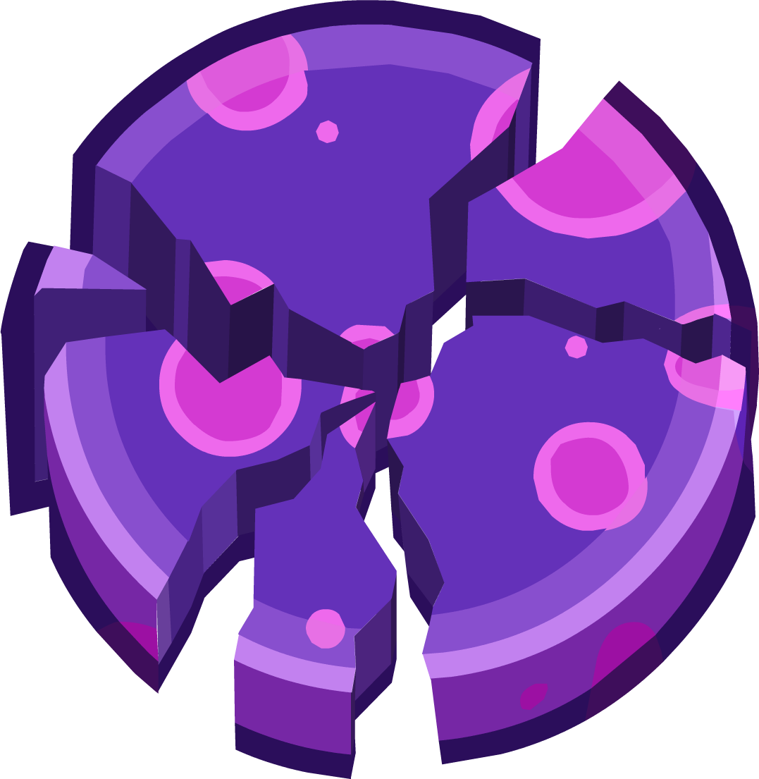 Halloween 2013 Transform Candy Zombie Purple - Purple (1077x1105), Png Download