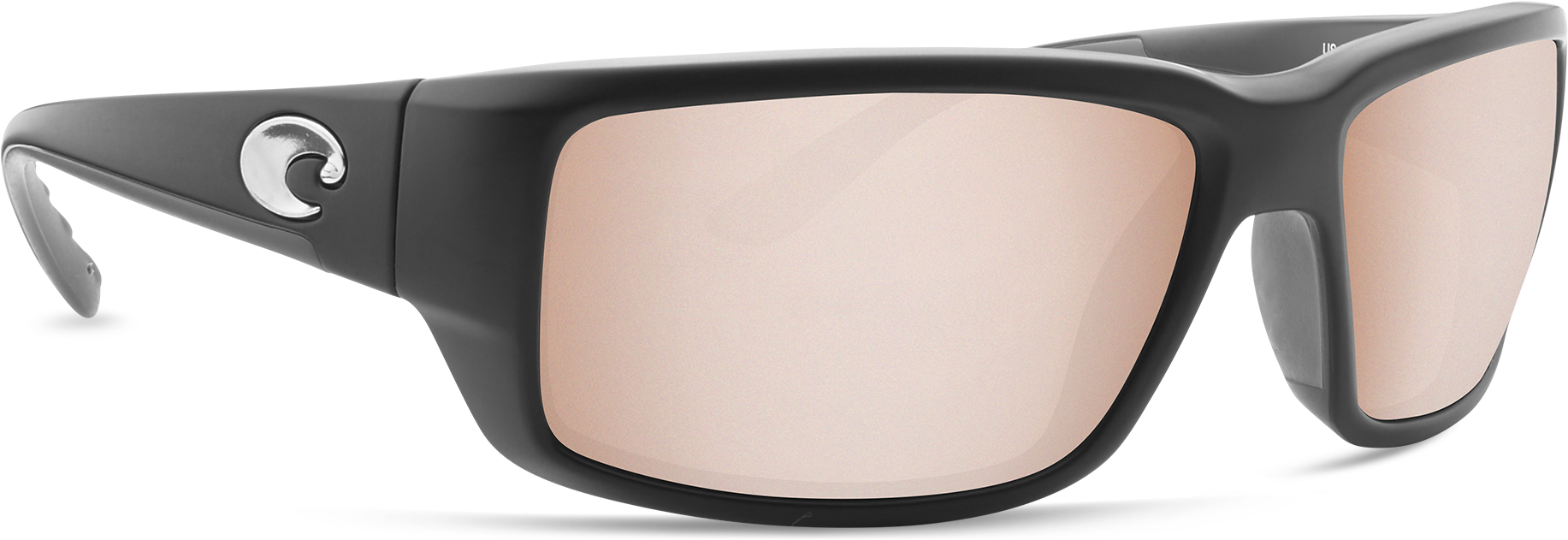 Costa Del Mar Fantail Sunglasses In Matte Black, Tr-90 - Costa Del Mar (2000x1000), Png Download