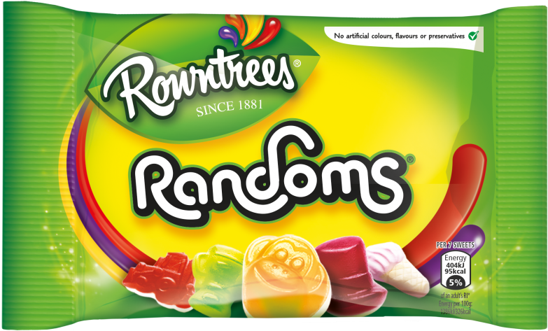 More Views - Rowntree Fruit Gums Pouch - 12 X 150gm (800x800), Png Download