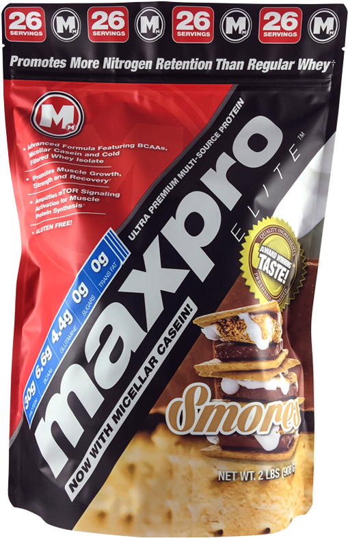 Maxpro Elite Smores 2lbs - Max Muscle Max Pro (800x800), Png Download