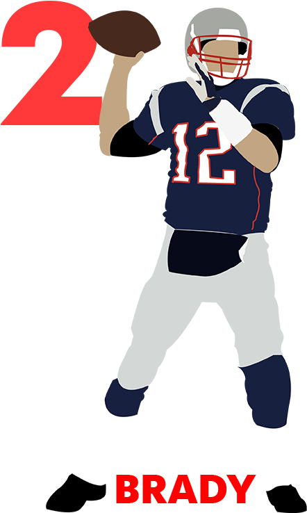 Qb Rank No Tom Brady Clipart - Tom Brady Clip Art (528x752), Png Download