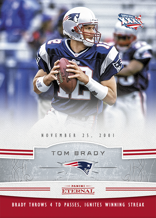 Tom Brady Continues The Gridiron Eternal Patriots Anniversary - Kick American Football (500x700), Png Download