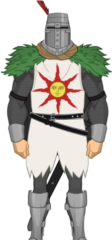 Dark Souls Clipart Logo - Solaire Dark Souls Transparent (640x480), Png Download