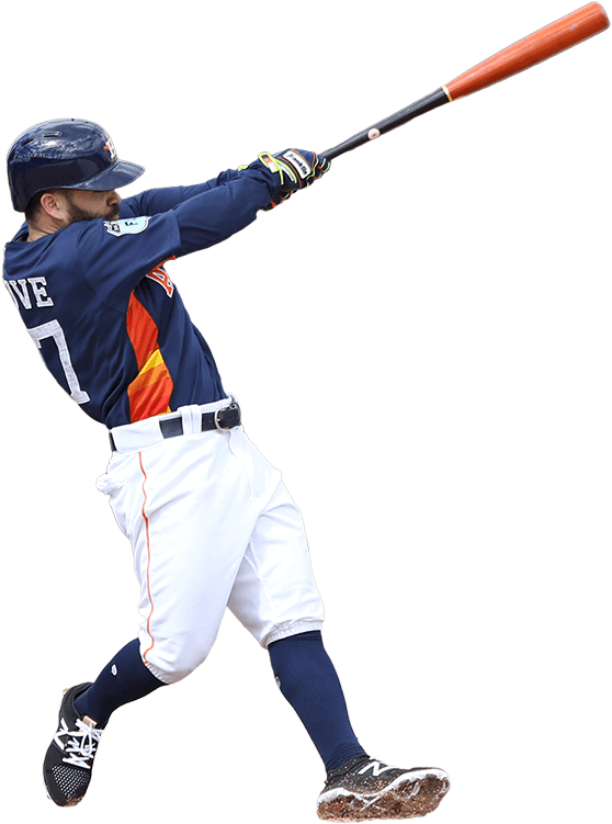 Jose Altuve - Baseball (750x750), Png Download