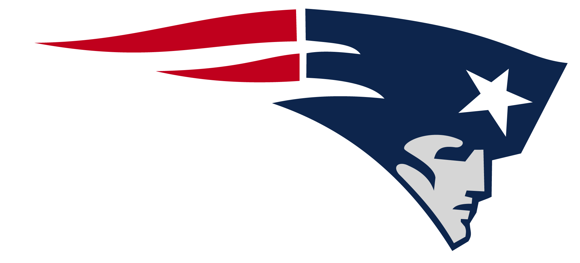 Hwifbyn - New England Patriots Logo 2018 (2000x908), Png Download