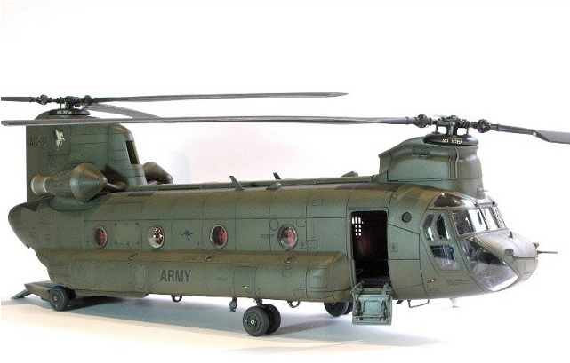 5 - Ch 47d Chinook (640x480), Png Download