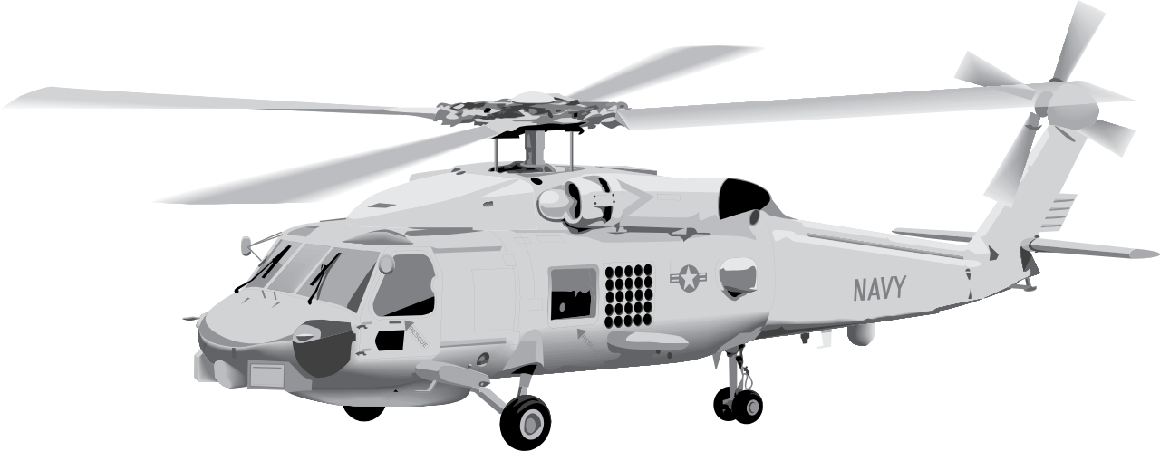 File - Sh-60b Graphc - Svg - Sh 60b (1280x498), Png Download