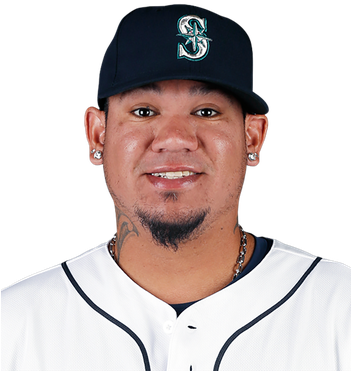 Félix Hernández 2018 Pitching Statistics Vs Houston - Felix Hernandez (350x425), Png Download