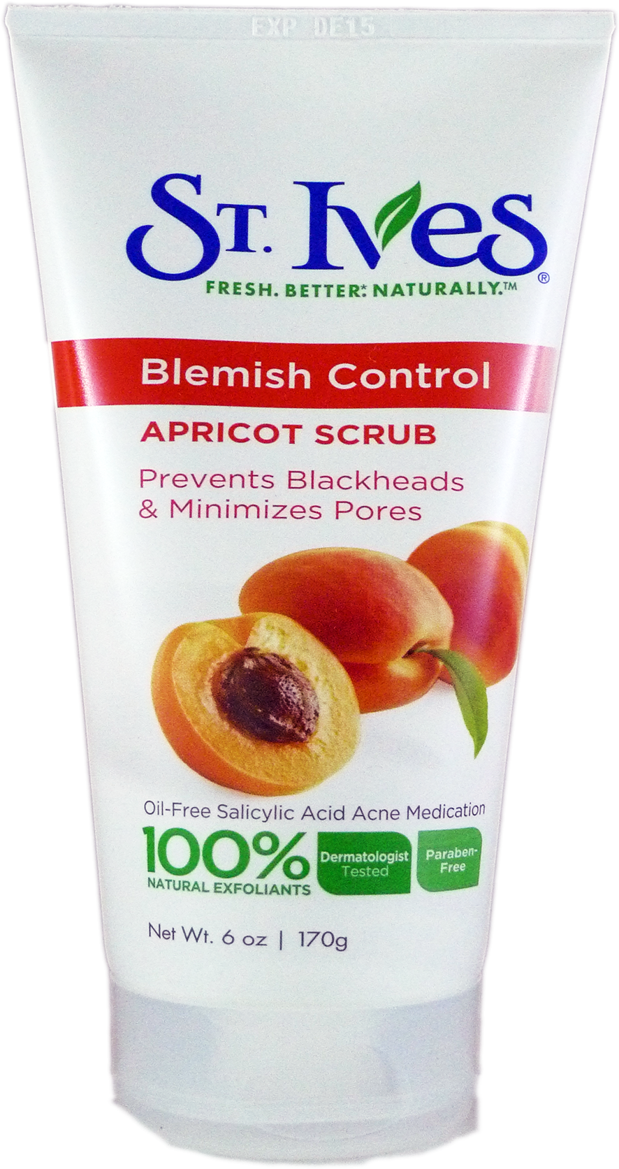 Ives Blemish Control Apricot Scrub 170g - St Ives Skincare (1373x1800), Png Download