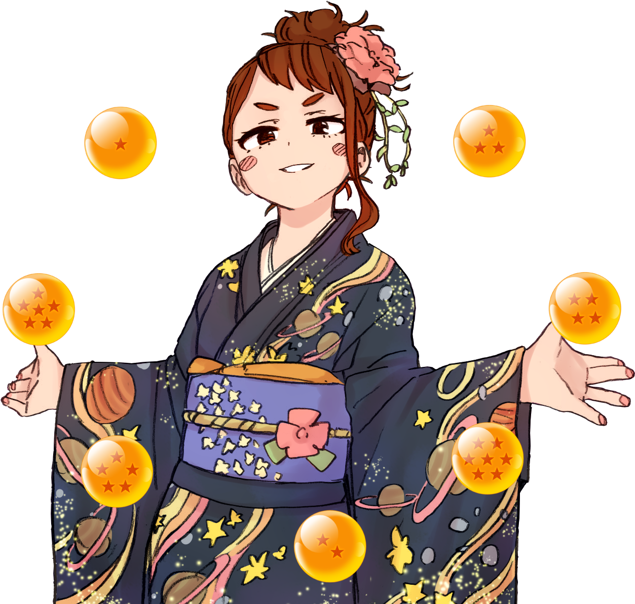 You Mean These Dragon Balls - You Mean The Chaos Emeralds (1331x1222), Png Download