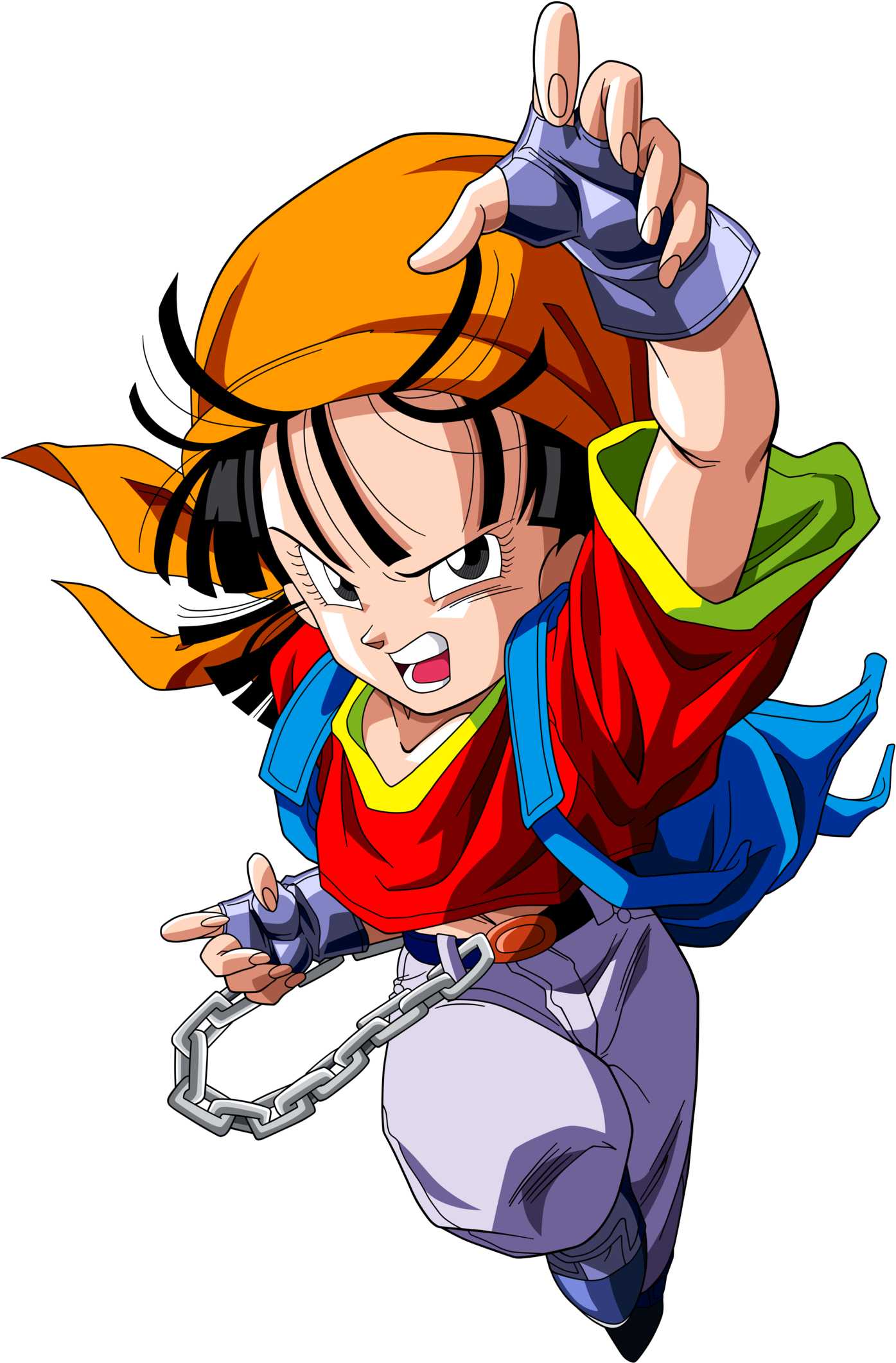 Dragon Ball Z Gt Images Pan Hd Wallpaper And Background - Dragon Ball Pan Png (1600x2289), Png Download