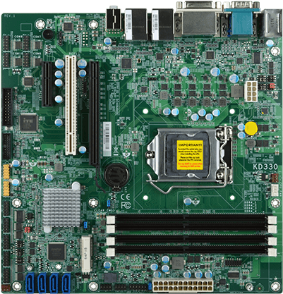 Kd330-q170 Microatx - Supermicro X11sat (600x480), Png Download