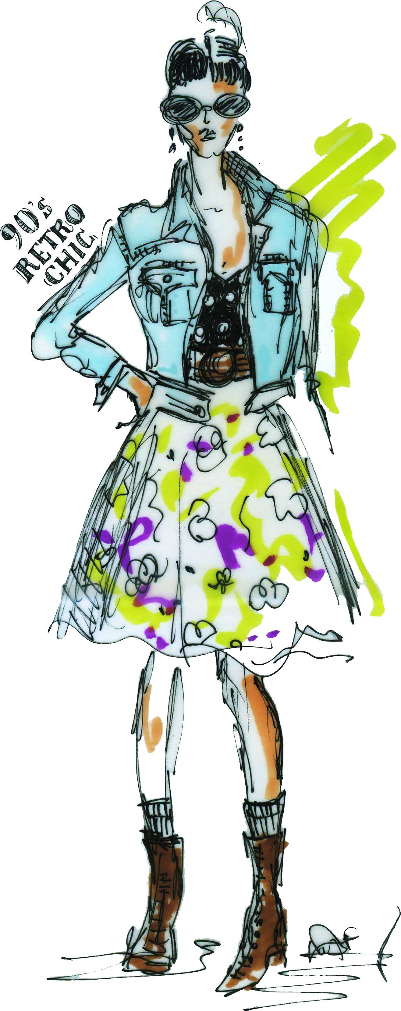 Or Indeed Dress In “vintage Clothes”, Wearing The Kind (1718x3543), Png Download