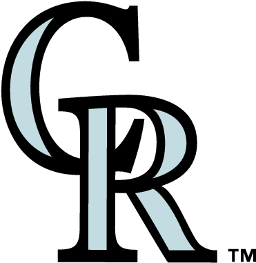 Colorado Rockies Logos Free Logos Clipartlogo Com Twins - Colorado Rockies Cr Logo (388x399), Png Download