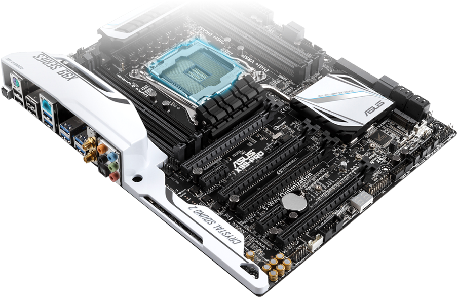 Asus X99 Proi / Intel® X99 / Socket 2011 V3 / Atx - Asus X99-pro/usb 3.1 Intel X99 Lga 2011-v3 Atx (967x620), Png Download