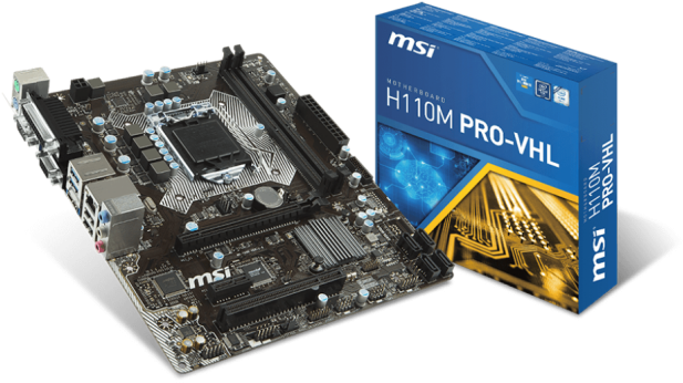 Msi H110 Pro Vh Plus (700x550), Png Download
