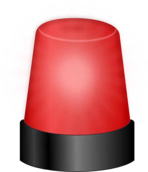 Gyrophare Clip Art At Clker Com Vector - Alarm Light Clipart (534x594), Png Download