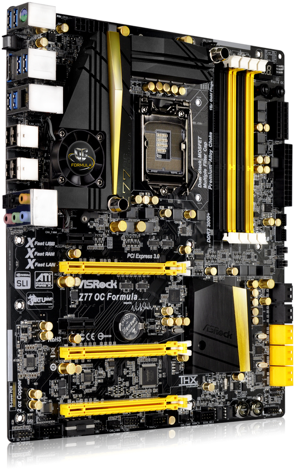 Asrock Reveals Its First Oc-oriented Mainboard Z77 (600x935), Png Download