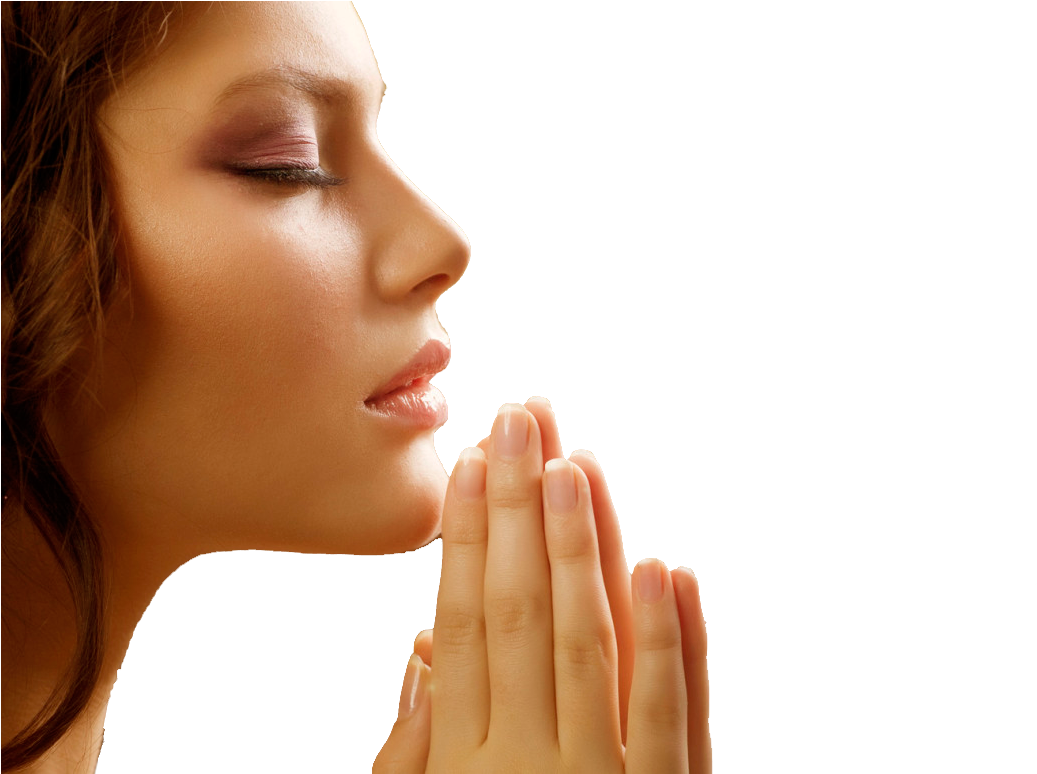 The Prayer Of St - Woman Praying Transparent (1160x773), Png Download