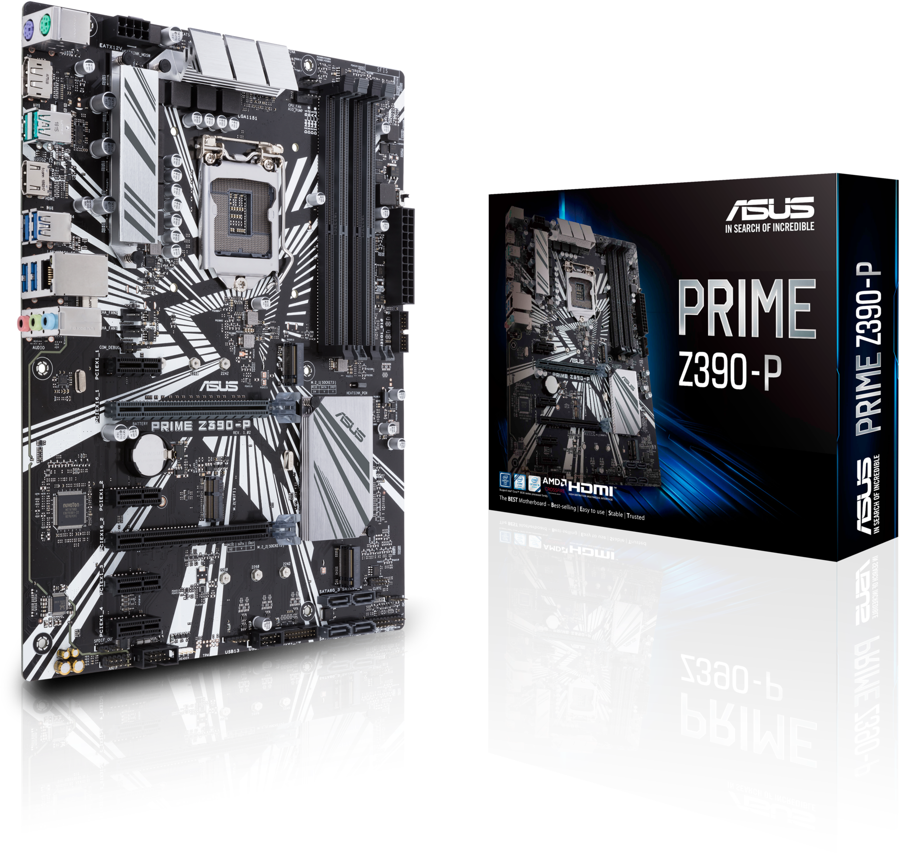 Designed For 9th Generation Intel® Core™ Processors, - Asus Prime Z370-p - Motherboard - Atx - Lga1151 Socket (1920x2021), Png Download