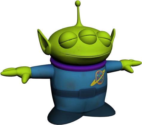 Toy Story Alien Png Wwwimgkidcom The Image Kid Has - Transparent Background Toys Story Alien (640x480), Png Download