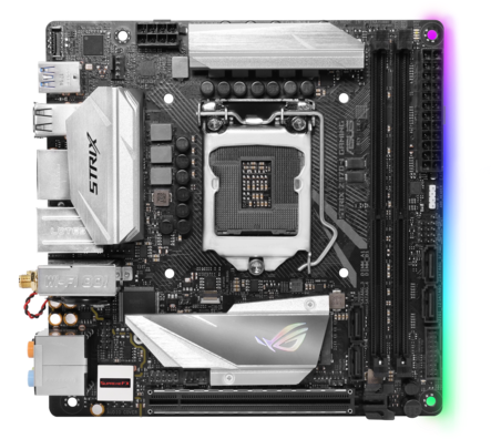 Overview - Asus Rog Strix Z370 I Gaming (480x460), Png Download