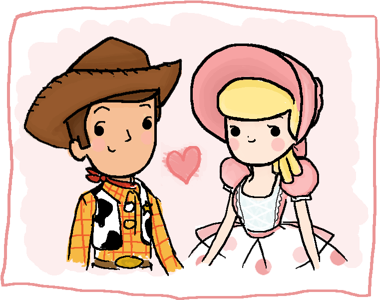 29 Images About Woody - Woody And Bo Peep (792x648), Png Download