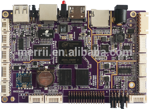 Gruio Company Cheap Dual Core Ddr3 Motherboard - Motherboard (567x398), Png Download