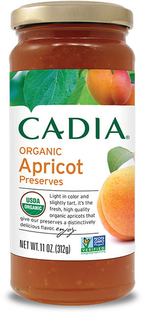 Cadia® Organic And Non-gmo Preserves Are Made With - Cadia Blueberry Preserve (700x700), Png Download
