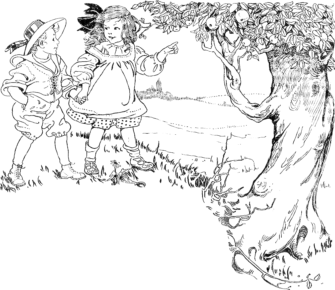 I Love Corner Designs This Black And White Illustration - Illustration (1449x1311), Png Download