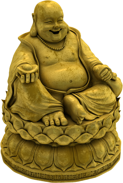 Buddha Png Clipart - Buddha Statuer Png (416x620), Png Download