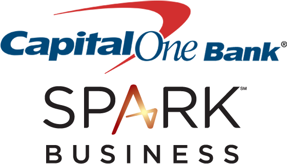 Capital One Spark Logo (653x367), Png Download