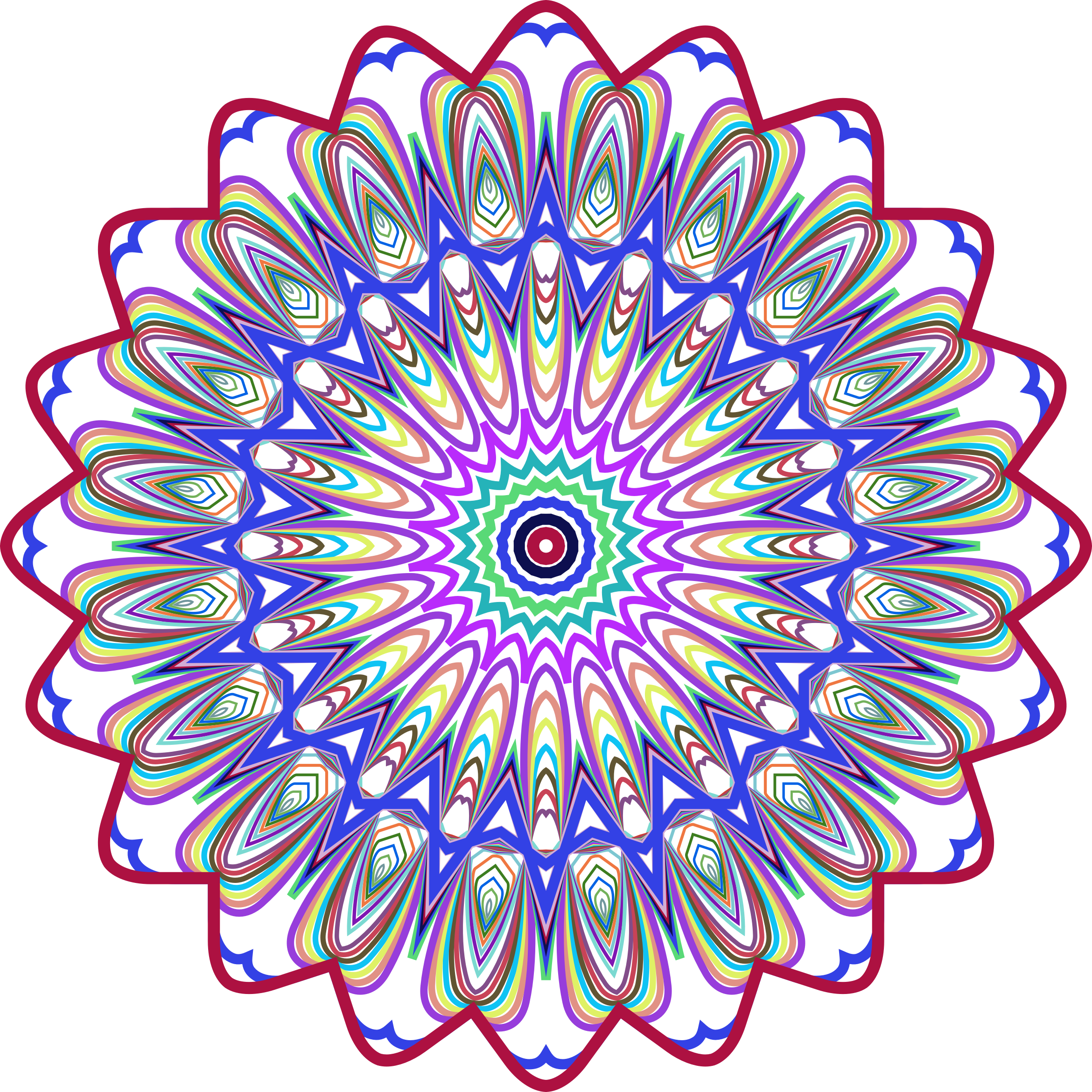 Free Digital Flower Frame Png In Vintage Design Blumenrahmen - Move When You Look At Them (2340x2340), Png Download