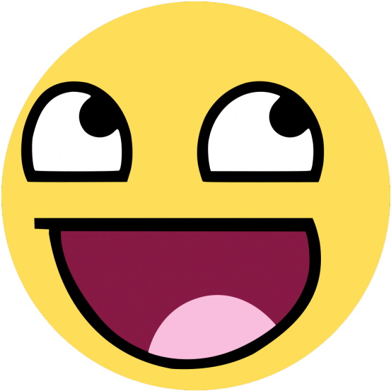 Durp - Awesome Face (600x600), Png Download