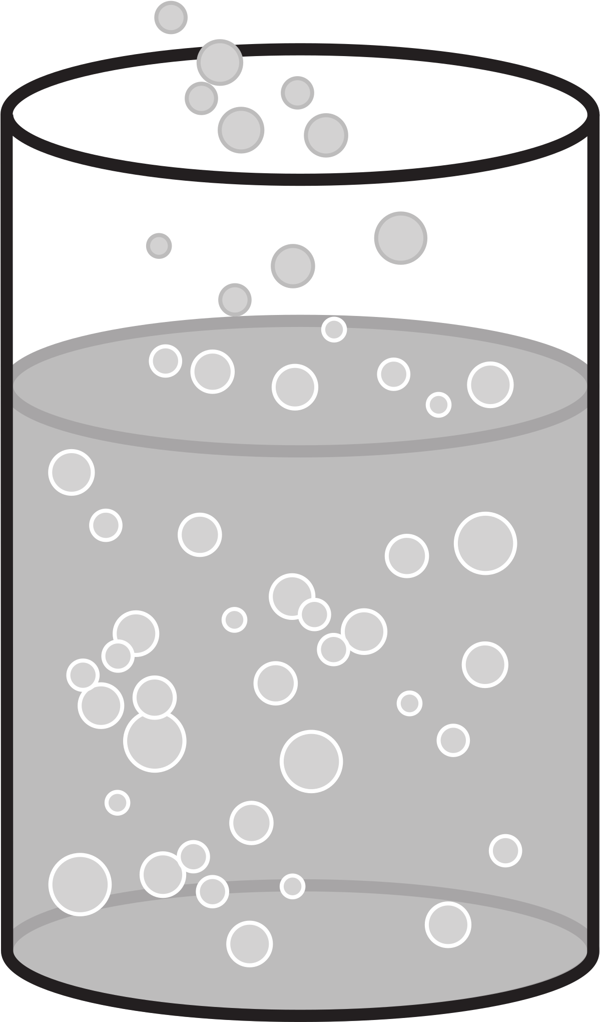 This Free Icons Png Design Of Glass Fizzing Water (1317x2400), Png Download