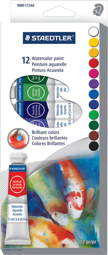 Product Image - Staedtler Noris Club Watercolor Pan Review (850x850), Png Download