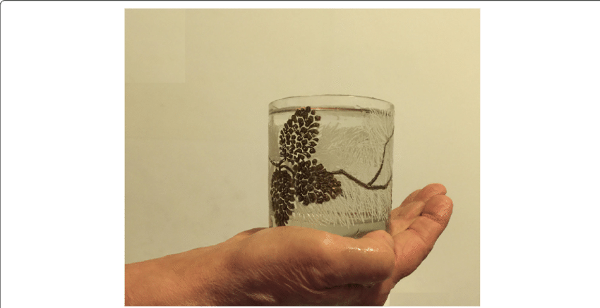 Specific Maneuver Consisting In Holding A Full Glass - Water (850x437), Png Download