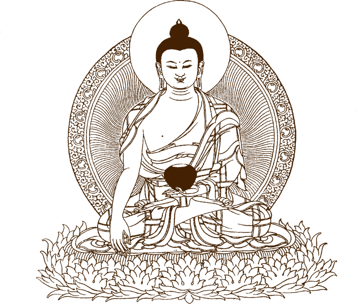Theravada Buddhist Temple - Buddha (719x613), Png Download