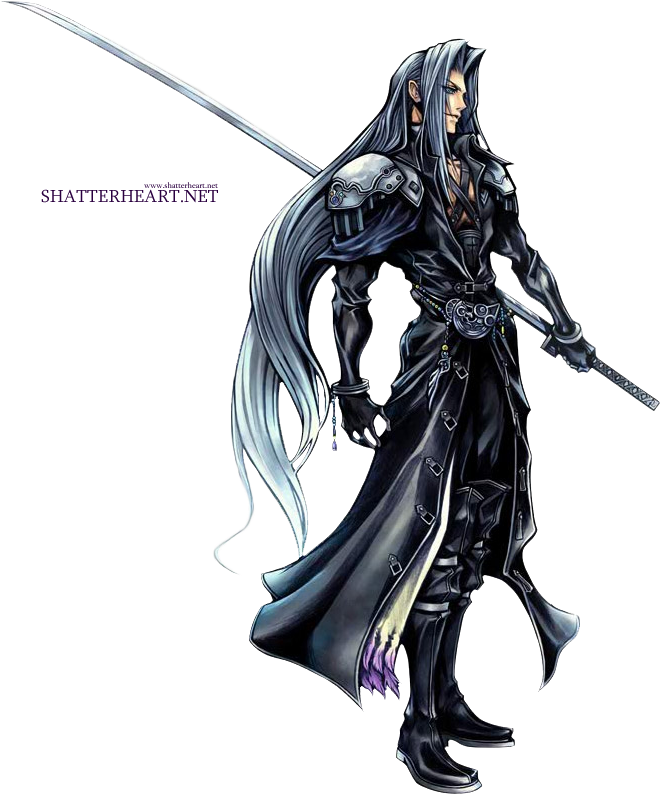 Photo Sephiroth - Artworks Final Fantasy Viii (710x810), Png Download